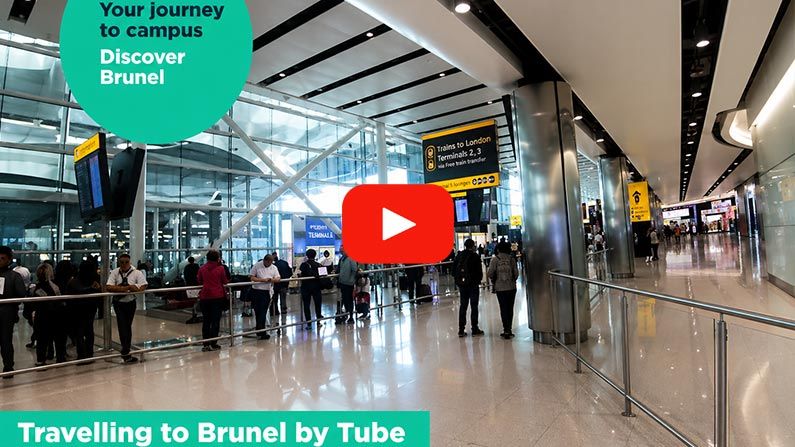 Play Video - Travelling to campus by Tube