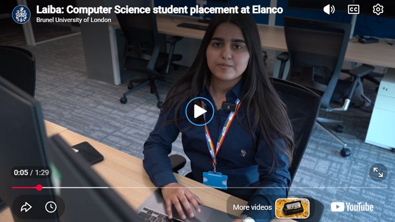 Play Video - Student Placement (Computer Science)