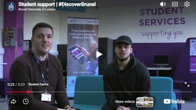 Play Video - Student Support